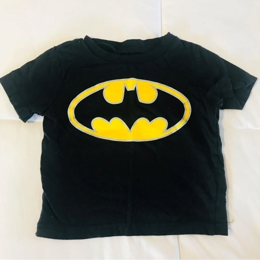 Lot Boys Motorcycles Batman Top Bundle of 5 long sleeve short shirts 18 months